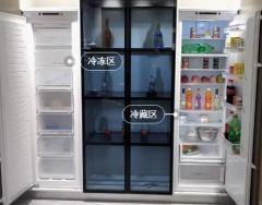 美的冰箱保鲜室排水孔在哪里打开